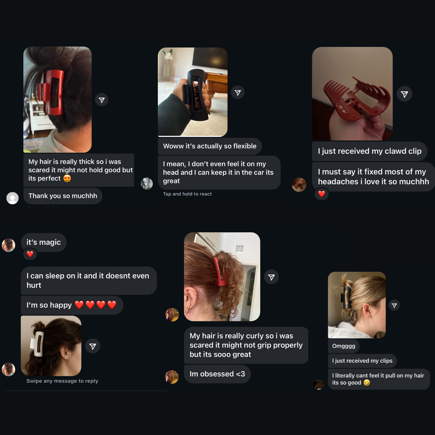 Clawd Soft Hair Clip